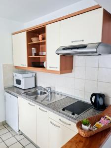 Kuchyň nebo kuchyňský kout v ubytování Apartma Gea, Terme Olimia