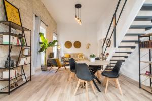 Χώρος καθιστικού στο HB Apartments - Luceros Luxury Loft