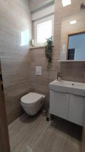 Koupelna v ubytování Primošten Pool Fantasy apartmant