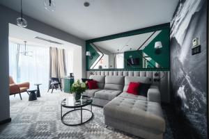 Posezení v ubytování Rysy Boutique Hotel
