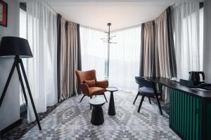 Posezení v ubytování Rysy Boutique Hotel