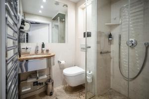 Koupelna v ubytování Rysy Boutique Hotel