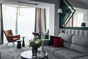 Posezení v ubytování Rysy Boutique Hotel