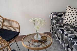 Posezení v ubytování Kalithea Studio 2