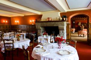 Restaurace v ubytování Hostellerie de La Poste