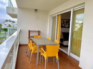 Balkón alebo terasa v ubytovaní Apartamento Vegazul