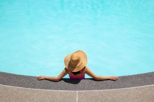 Bazén v ubytování Portola Hotel & Spa nebo v jeho okolí