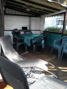 Posezení v ubytování Mobil Home Hyères les palmiers