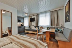 Łóżko lub łóżka w pokoju w obiekcie Chalet Sofie