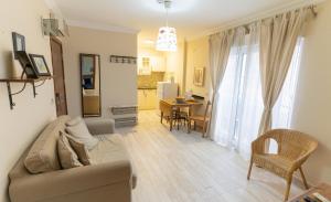 TV a/nebo společenská místnost v ubytování LEVANT HOTEL&APARTS