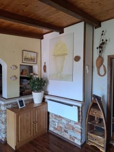 Kuchyň nebo kuchyňský kout v ubytování Apartment SEA VIEW