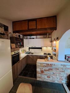 Kuchyň nebo kuchyňský kout v ubytování Apartment SEA VIEW