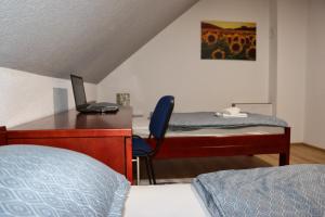 Postel nebo postele na pokoji v ubytování Apartman Tune