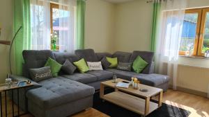 Posezení v ubytování Ferienwohnung Auszeit