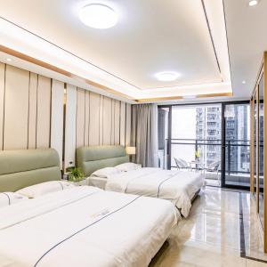 Gallery image of Shengang Executive Apartment - Baoan International Airport Bihaiwan Subway Station in Bao'an