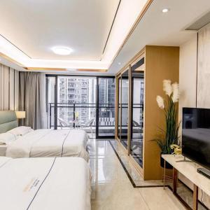 Gallery image of Shengang Executive Apartment - Baoan International Airport Bihaiwan Subway Station in Bao'an
