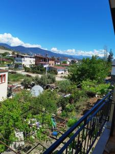 a view of a city from a balcony at Sunshine Guest house with terrace in Fethiye