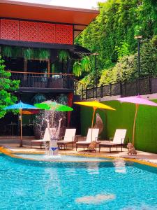 Swimmingpoolen hos eller tæt på Alaita Boutique Phuket