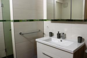 Koupelna v ubytování Ferienwohnung am Einödhof + 15 fotografií