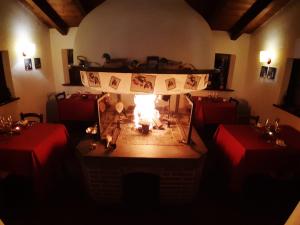Posezení v ubytování Agriturismo Scacciapensieri