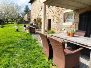 Zahrada ubytování Chambres d'Hôtes Montjouan