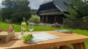 Nápoje v ubytování Apartmán nad Teplou Vltavou