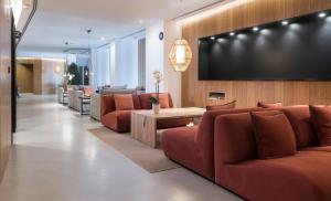 A television and/or entertainment centre at Pure Salt Port de Sóller