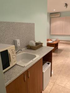 Η κουζίνα ή μικρή κουζίνα στο Sozopol Apartment 3