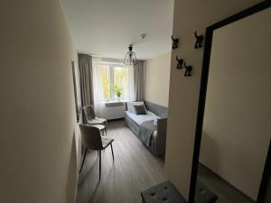 Postel nebo postele na pokoji v ubytování Hotel "Senleja"