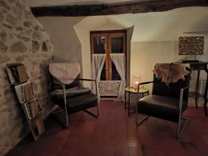 Posezení v ubytování Chambres d'Hôtes Montjouan