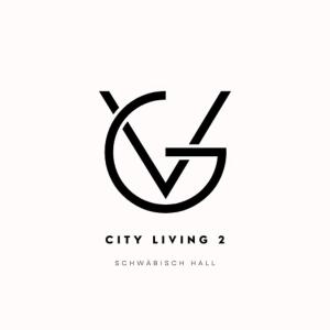 een logo voor stadsleven bij City living 2 in Schwäbisch Hall