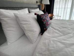 Postel nebo postele na pokoji v ubytování S-Cape Hotel Fethiye