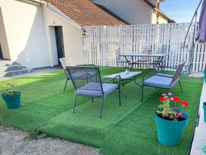 Ogród w obiekcie La coulée verte