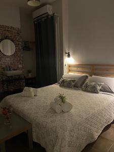 Llit o llits en una habitació de Antico Casale Il Sambuco