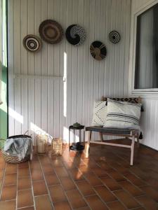 Ένα ή περισσότερα κρεβάτια σε δωμάτιο στο Gemütliches Apartment mit wundervollem Weitblick +26 φωτογραφίες