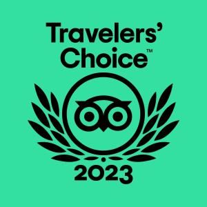 a logo for the travelers choice chute at Ramada by Wyndham Cedar City in Cedar City
