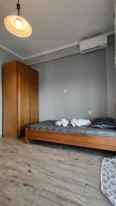 Postel nebo postele na pokoji v ubytování Γιώργος και Εύα