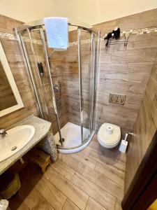 Koupelna v ubytování Casa Zeffirino