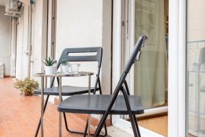 Balkón nebo terasa v ubytování White flat Gallia