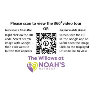 zrzut ekranu mądrości logo nokturnych obiektów w obiekcie The Willows w mieście Laceby