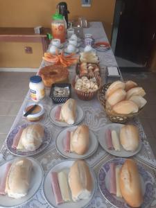 Сніданок для гостей Pousada Morada Dusanjos