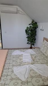 Een bed of bedden in een kamer bij Casa Gabi