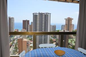 Balkon lub taras w obiekcie GEMELOS2 Loysan apt. with pool
