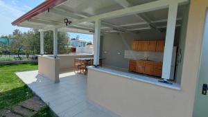 Balkón nebo terasa v ubytování Γιώργος και Εύα