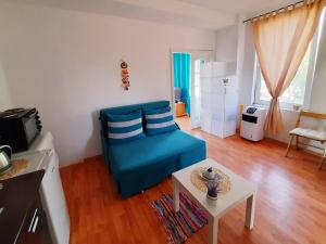 Η κουζίνα ή μικρή κουζίνα στο Cozy Summer Residence - Sun Studio