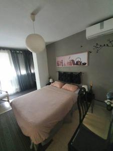 Posteľ alebo postele v izbe v ubytovaní Apartamento Carranque