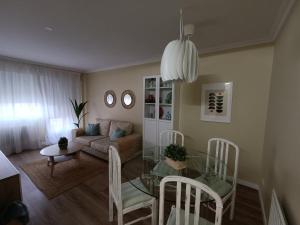 Posezení v ubytování Apartamento Doctor Tourón