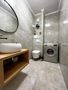 Kúpeľňa v ubytovaní Apartament Cluj
