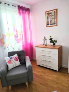 Posezení v ubytování WczasyMazurskie Apartament Mazury 80m2