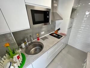 Kuchnia lub aneks kuchenny w obiekcie Alquileres Morasol - RECIÉN REFORMADO ZONA CENTRO